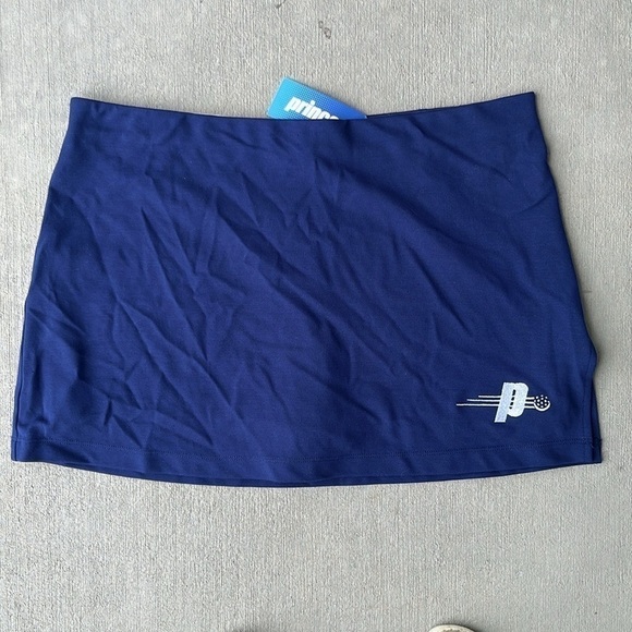 Prince Pickleball X Target Mid-Rise Mini Slit Skort - Navy Blue  NEW! - Picture 5 of 5